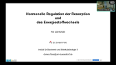 thumbnail of medium TB05 Biochemie: VL 3 - Molekulare Prinzipien der Hormonwirkung (Teil 1)