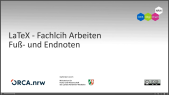 thumbnail of medium LaTeX: Fachlich Arbeiten - Fuß - und Endnoten 
