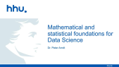 thumbnail of medium 08 Math4AI WS 20-21 Low rank approximation, Pseudoinverses, application to polynomial regression