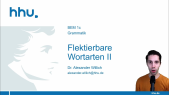 thumbnail of medium Grammatik 06: Flektierbare Wortarten II
