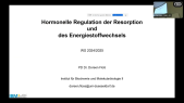 thumbnail of medium TB05 Biochemie: VL 4 - Molekulare Prinzipien der Hormonwirkung (Teil 2)