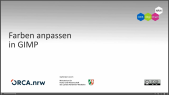 thumbnail of medium GIMP: Farben 