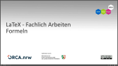 thumbnail of medium LaTeX:  Fachlich Arbeiten - Formeln