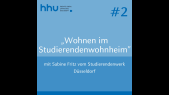 thumbnail of medium #2 [DE]: Wohnen im Wohnheim mit Sabine Fritz von Studierendenwerk Düsseldorf