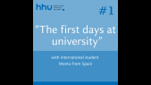 thumbnail of medium #1 [EN]: The first days at university with international student Monta