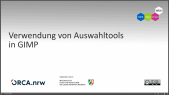 thumbnail of medium GIMP: Auswahltools
