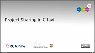 thumbnail of medium Citavi: Project Sharing