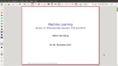 thumbnail of medium ML Lecture 08: PCA