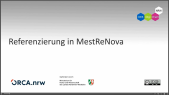 thumbnail of medium MestReNova: Referenzieren