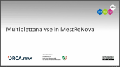thumbnail of medium MestReNova: Multiplettanalyse