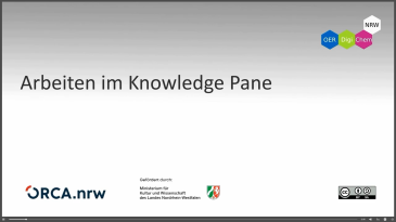 thumbnail of medium Citavi: Im Knowledge Pane arbeiten