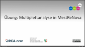 thumbnail of medium MestReNova - Lösungsvideo: Multiplettanalyse